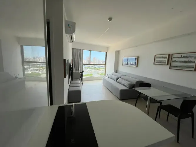 Lindo flat mobiliado disponível para locação no bairro de São José no Recife