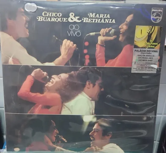 LP CHICO BUARQUE & MARIA BETHÂNIA AO VIVO