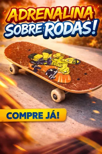 Skate infantil para criança (tam. pequeno)