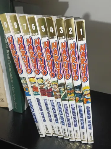 Manga Naruto vol. 1,2,3,4,5,6,7,8,9