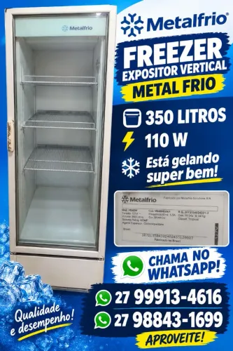 Freezer expositor vertical 350L