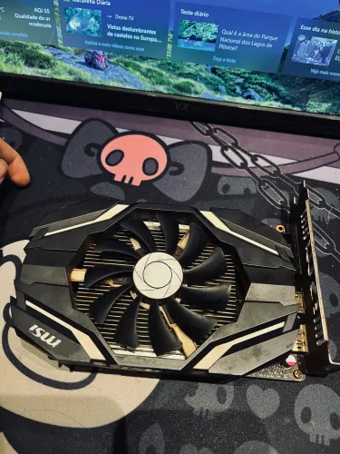 Placa de video 1050 ti