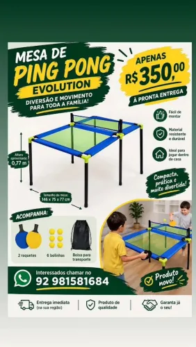 Mesa de ping pong