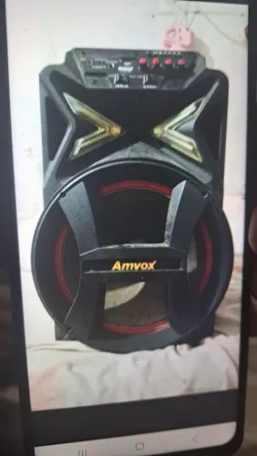 caixa de som anvox