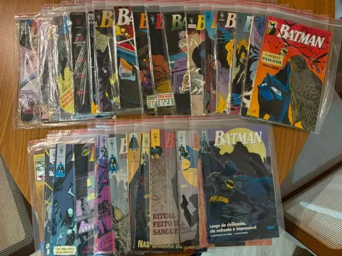 BATMAN ANOS 90 - coleção Abril completa