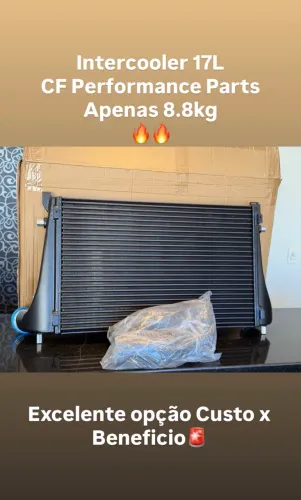 Intercooler 17L CF Parts