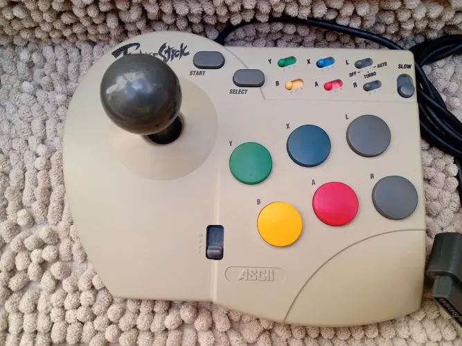 Controle arcade turbo para Super Nintendo