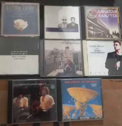 8 CDs de Musica Originais