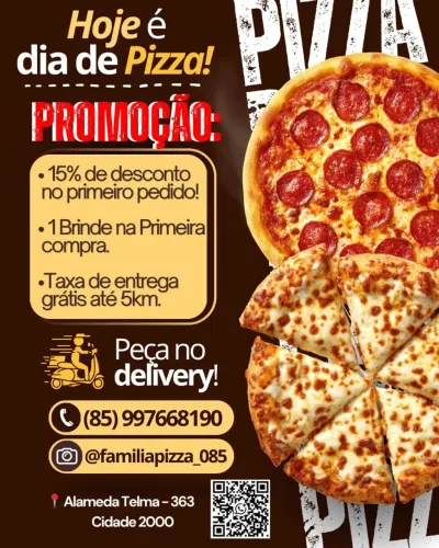 Bateu aquela fome de PIZZA?