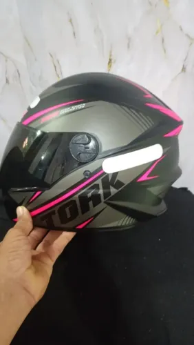 Capacete tork semi novo