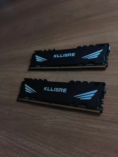 Kit Memória RAM Kllisre 16GB (2x8GB) DDR4 2666MHz - CL19 com Dissipador