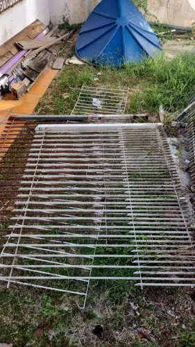 Lote grades ferro portão muro cerca kobrasol 