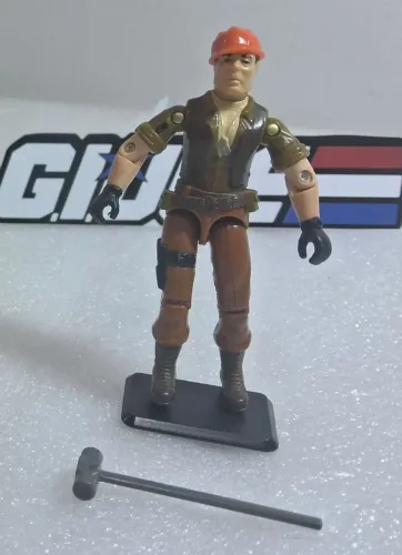 Tollboth G.I Joe Hasbro 1984 original, completo c/ file card