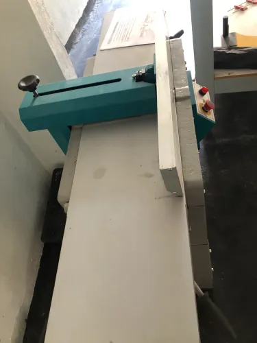 Plaina Desempenadeira 1200x250mm 3 Facas 2cv Dpc-3 Mn Baldan Azul 220v