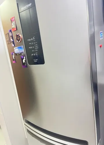 Geladeira frost free inverter inox
