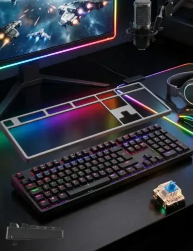 TECLADO MECÂNICO MANTIS EG218 NOVO