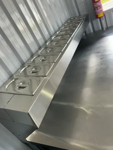 Balcão condimentador refrigerado