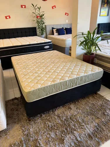 Cama de Casal CASTOR D33 Seminova TOP - Entrego! 