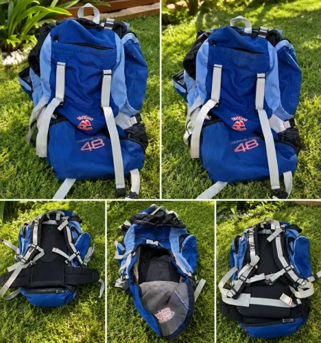 Mochila Semi- Cargueira Crampon Tech 48 litros