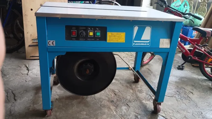 Máquina de Arquear Fita PET/PP Semiautomática Lanmax 220V