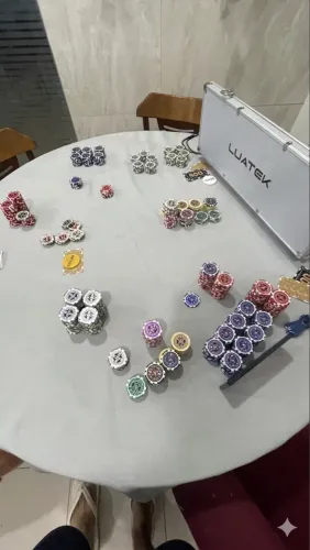 MALETA DE POKER 500 FICHAS