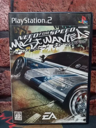 JOGO NEED FOR SPEED MOST WANTED PS2 CIB JP DISCO DUPLO ORIGINAL COMPLETO