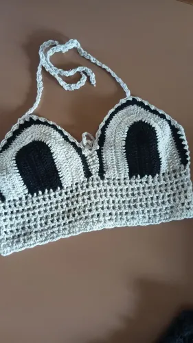 Roupas em crochê 