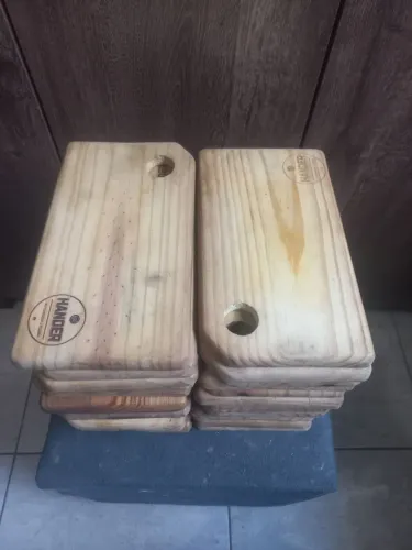 Taboas de pizza e hambúrguer
