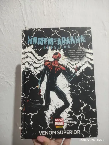 Homem Aranha Superior Venom Superior HQ Marvel *leia a descrição*
