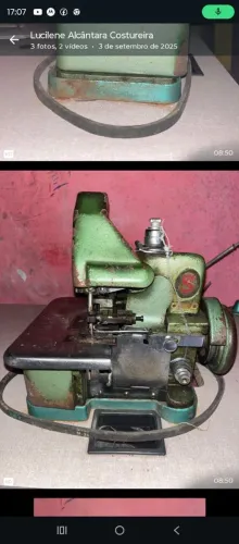 Vendo máquina de costura overloque