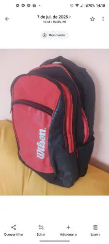 Mochila da marca Wilson original 
