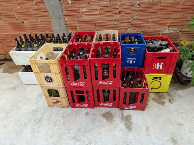 Engradados diversos 
