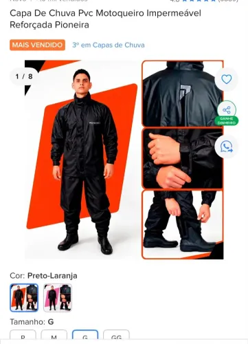 Roupa de chuva