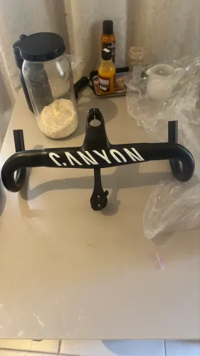 Guidon carbono integrado novo