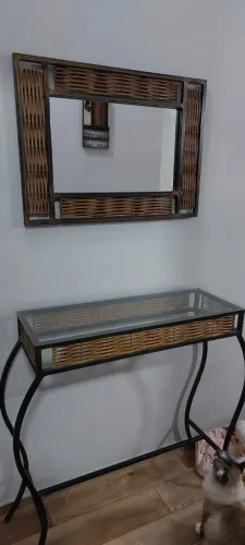 Conjunto aparador + espelho
