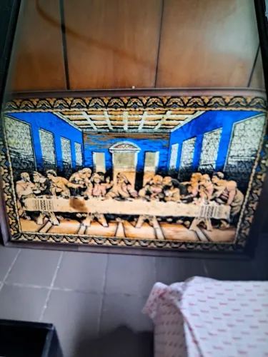 Quadro Tapete Santa ceia