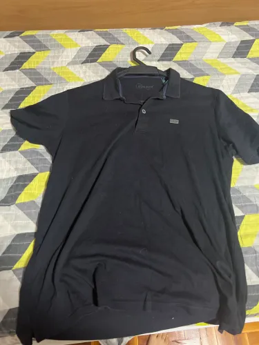 Camisa polo preta stalker 