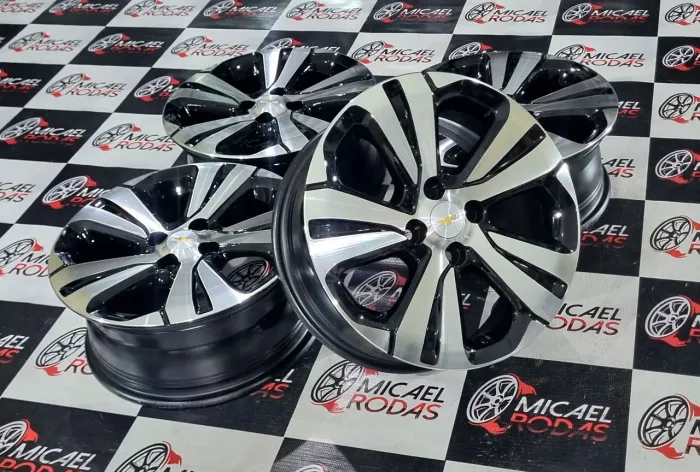 Jogo de rodas aro 16 Gm Spin cobalt onix 4x100 Originais Zeradas- Enviamos a todo Brasil 