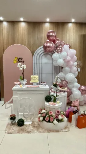 Locação de Decoração Pegue e Monte para festas