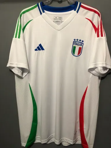 Camisa Itália 2024 branca tamanho GG