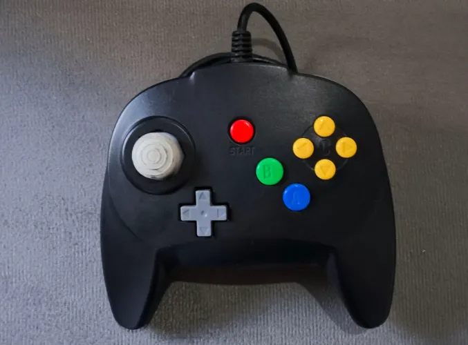 Controle Nintendo 64 Moderno