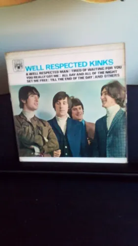 Lp Well Respected The Kinks (prensagem europeia de epoca mono/stereo) rock disco vinil 