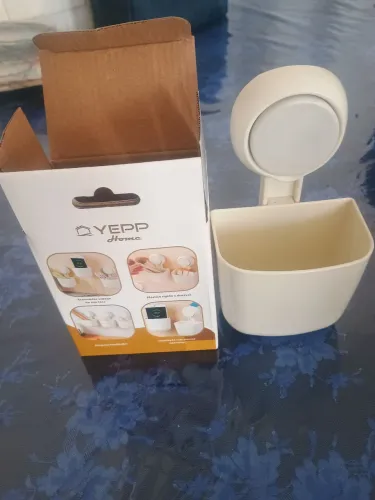 Suporte plástico com ventosa