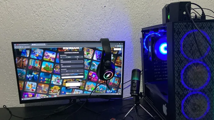 MONITOR GAMER MANCER VALAK CURVO 23.6 pol