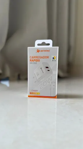 Carregador Turbo Completo USB- C Tipo C 20w