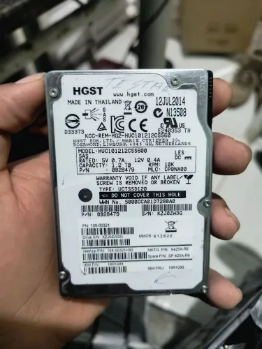 HD 1.2TB HP SAS 10.000 RPM