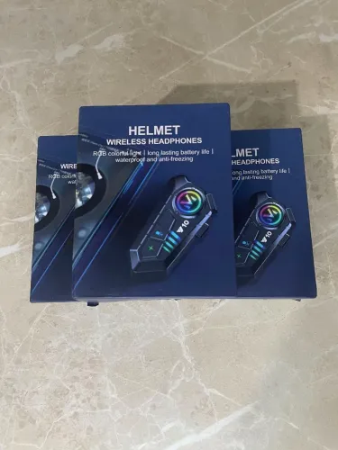 Fone De Ouvido Para Capacete Moto Bluetooth Sem Fio Atende Chamada V10