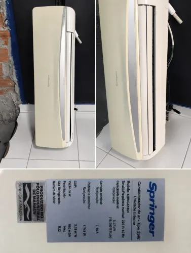 AR COM CONDICIONADO 18MIL BTU