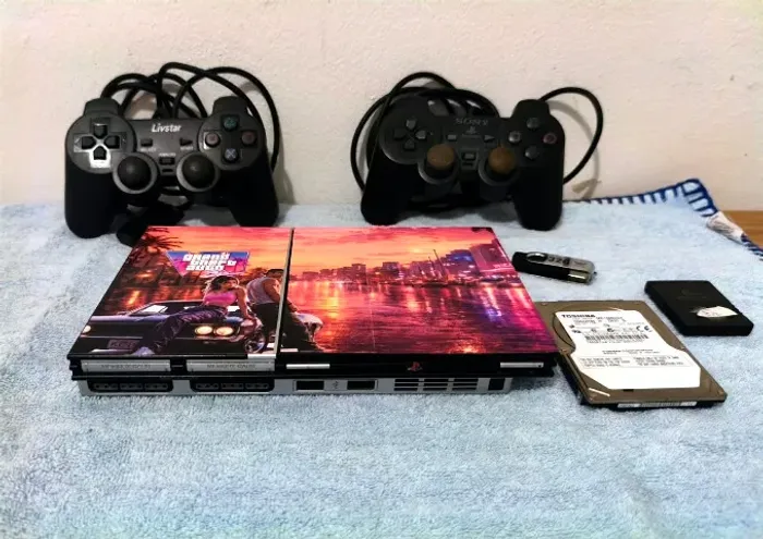 PS2 completo + de 60 Jogos - Ac cartão