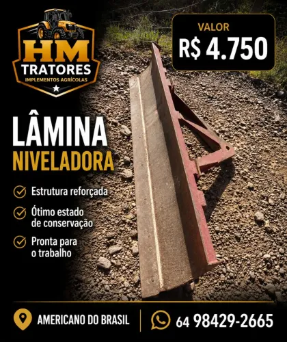 Lâmina niveladora